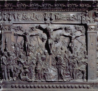 Pulpito dal lato sud della navata, 1460 (dettaglio) da Donatello